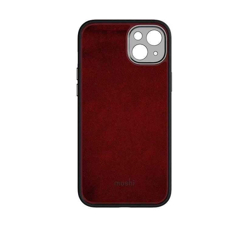 Moshi Napa MagSafe – odinis dėklas iPhone 14 Max (Midnight Black)