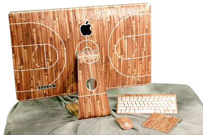 Nexgen apdaila su 3D efektu, skirta 27 colių „iMac“ („Hardwood Classic 3D“)