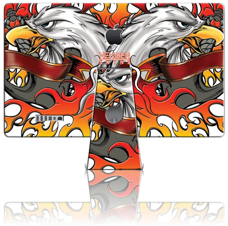 Nexgen Skins su 3D efektu skirtos iMac 27 colių (Geležinis erelis 3D)