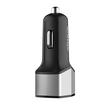 Nillkin Celerity automobilinis įkroviklis - 2x USB-A + 1x USB-C, 32W (Sidabrinė)