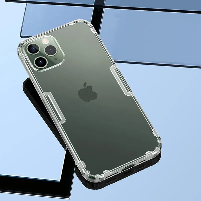 Nillkin Nature TPU dėklas – dėklas skirtas Apple iPhone 12 Pro Max (Tamsiai žalia)