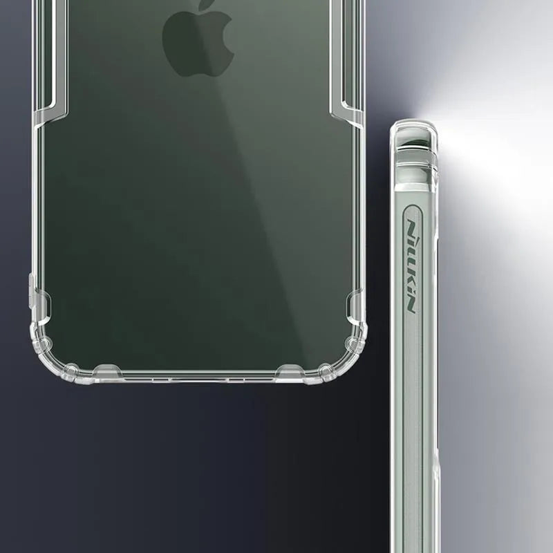 Nillkin Nature TPU dėklas – dėklas skirtas Apple iPhone 12 Pro Max (Tamsiai žalia)