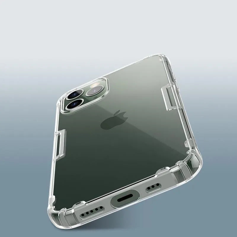 Nillkin Nature TPU dėklas – dėklas skirtas Apple iPhone 12 Pro Max (Tamsiai žalia)