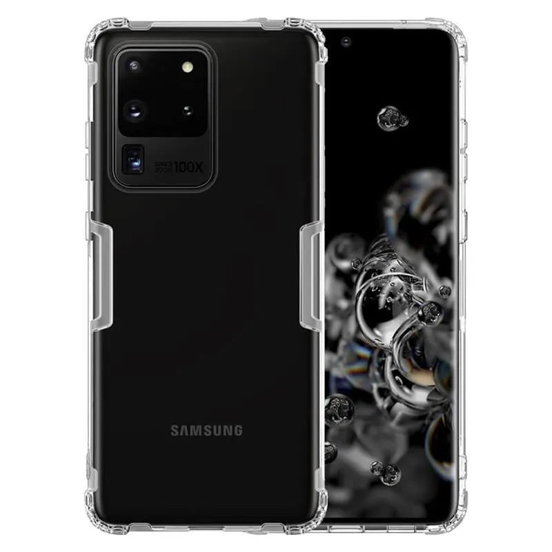 Nillkin Nature TPU dėklas – dėklas, skirtas „Samsung Galaxy S20 Ultra“ (baltas)