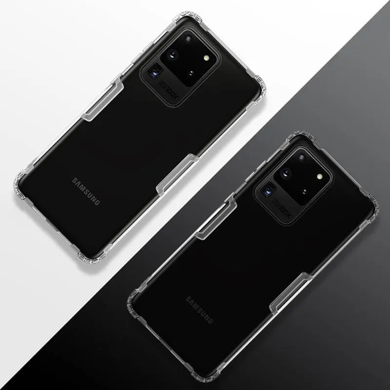 Nillkin Nature TPU dėklas – dėklas, skirtas „Samsung Galaxy S20 Ultra“ (baltas)