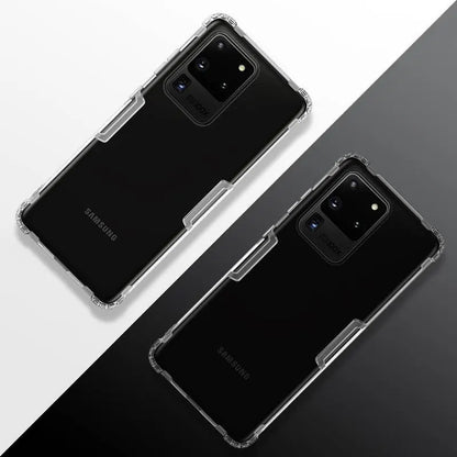 Nillkin Nature TPU dėklas – dėklas, skirtas „Samsung Galaxy S20 Ultra“ (baltas)