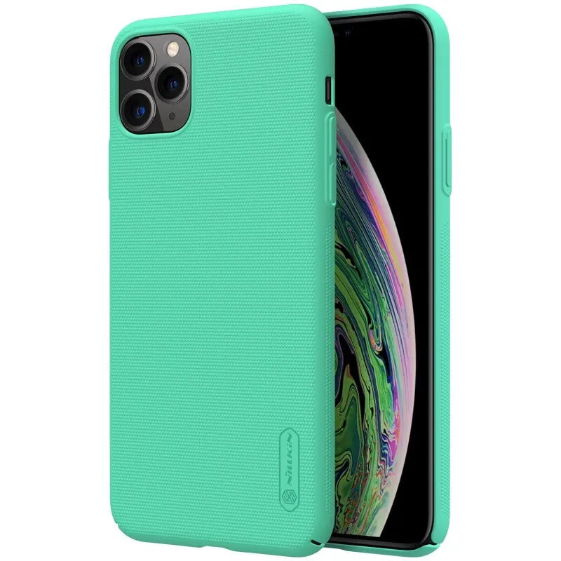 Nillkin Super Frosted Shield - Dėklas Apple iPhone 11 Pro (mėtos žalios spalvos)
