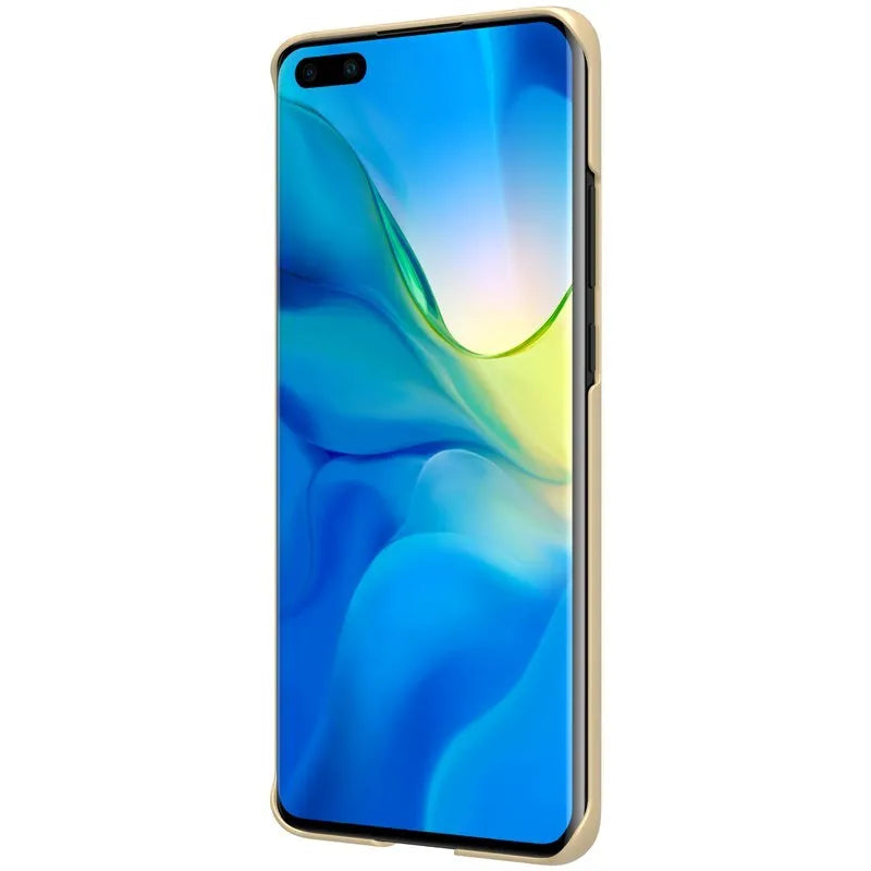 Nillkin Super Frosted Shield - dėklas Huawei P40 Pro (auksinis)