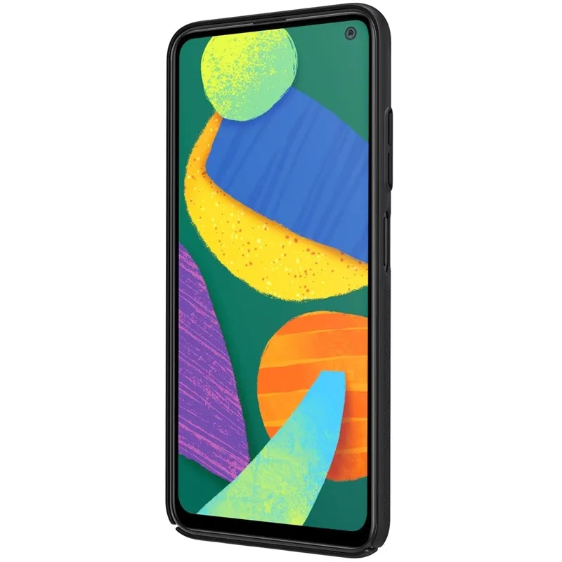 Nillkin Super Frosted Shield - dėklas Samsung Galaxy F52 5G (juodas)