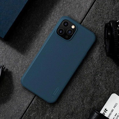 Nillkin Super Frosted Shield Pro – dėklas skirtas Apple iPhone 12 Pro Max (raudonas)