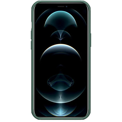 Nillkin Super Frosted Shield Pro - Dėklas skirtas Apple iPhone 13 Pro Max (gilus žalias)