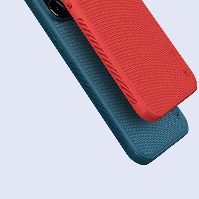 Nillkin Super Frosted Shield Pro - dėklas, skirtas Apple iPhone 13 Pro Max (mėlynas)