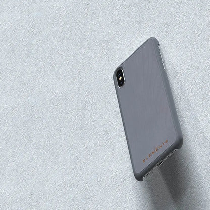 Nordic Elements Original Gefion – dėklas, skirtas iPhone Xs Max, su tikru klevo medžiu (Vidutiniškai pilkas)