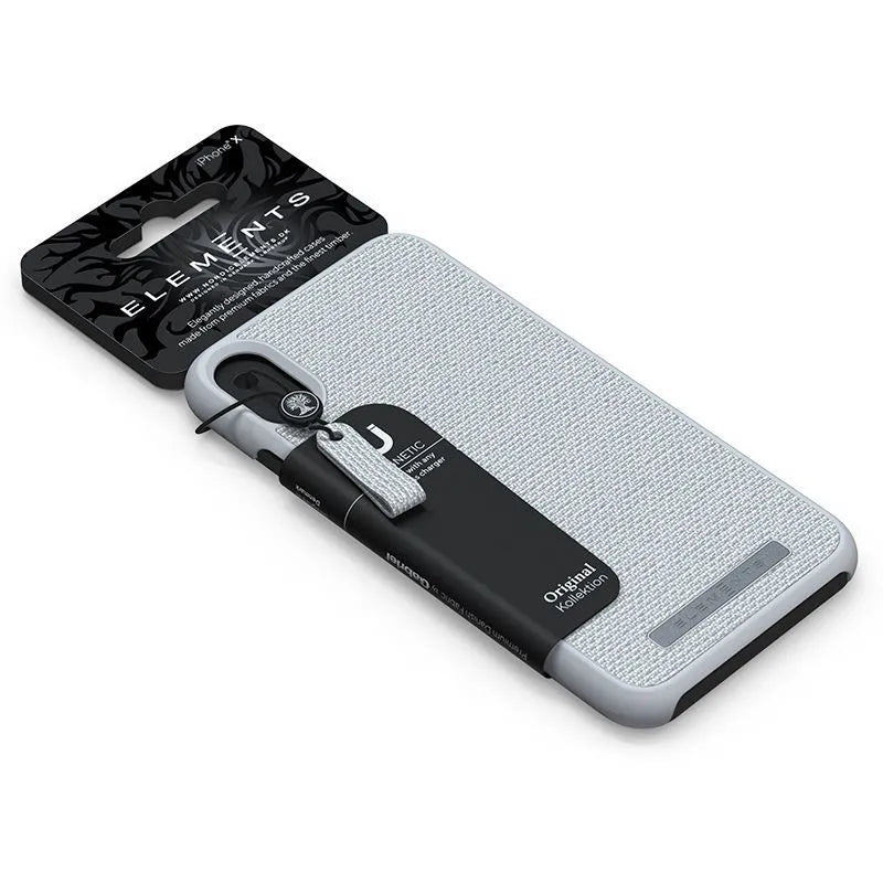 Nordic Elements Original Idun – dėklas, skirtas „iPhone Xs Max“ (šviesiai pilkas)
