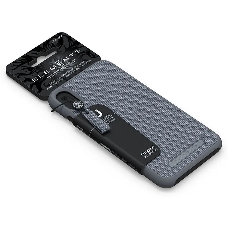 Nordic Elements Original Idun – dėklas, skirtas „iPhone Xs Max“ (vidutiniškai pilka spalva)