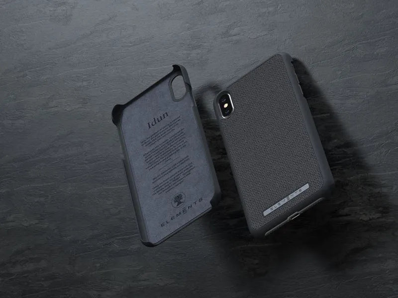Nordic Elements Original Idun – dėklas, skirtas „iPhone Xs Max“ (vidutiniškai pilka spalva)