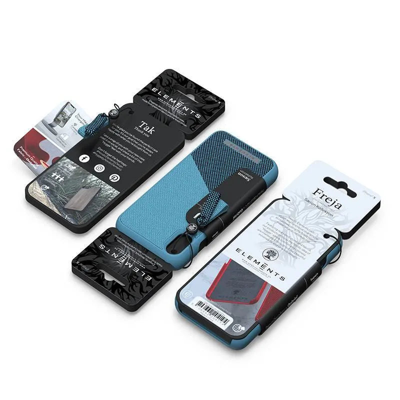 Nordic Elements Saeson Freja – dėklas, skirtas „iPhone Xs Max“ (petrolio spalva)