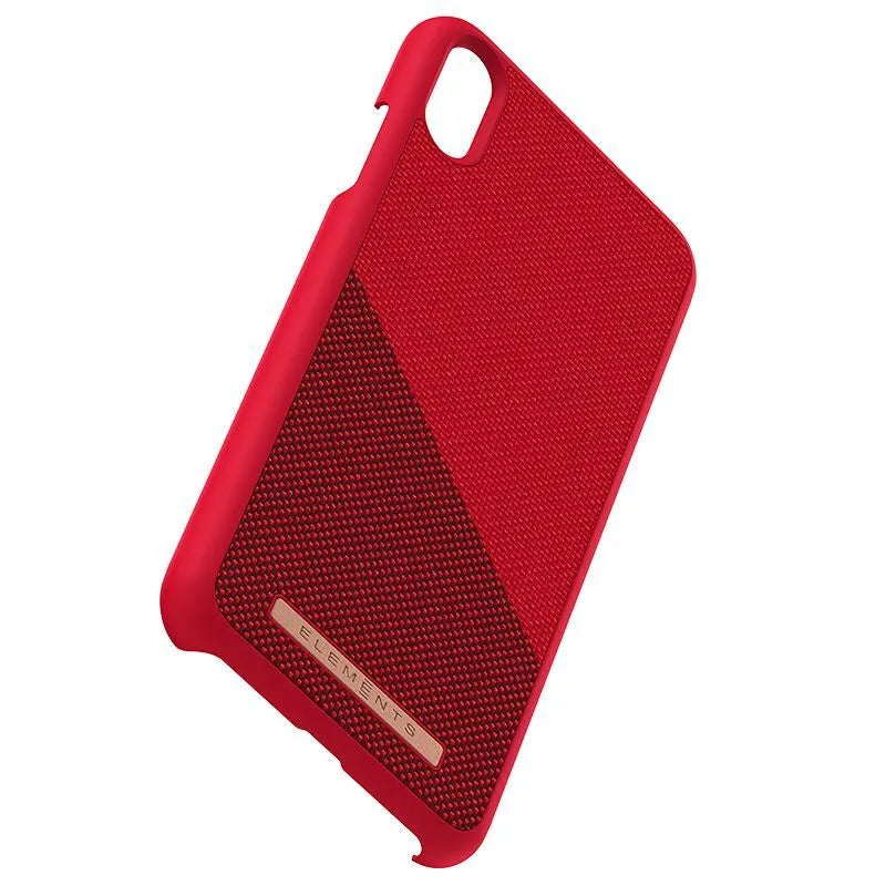 Nordic Elements Saeson Freja – dėklas, skirtas „iPhone Xs Max“ (raudonas)