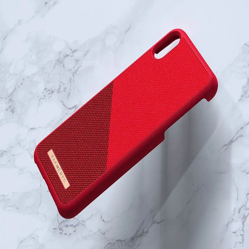 Nordic Elements Saeson Freja – dėklas, skirtas „iPhone Xs Max“ (raudonas)