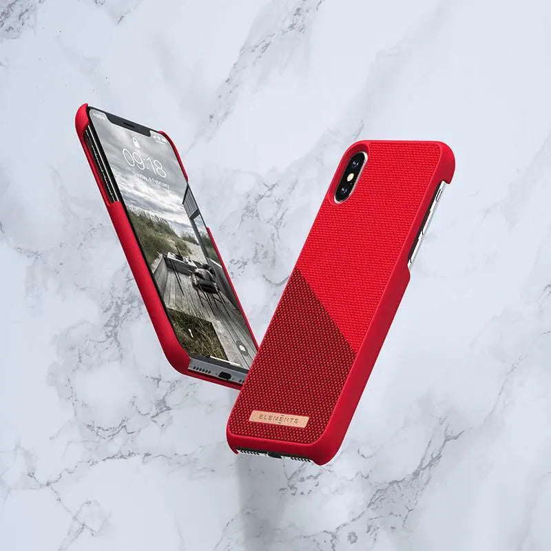 Nordic Elements Saeson Freja – dėklas, skirtas „iPhone Xs Max“ (raudonas)