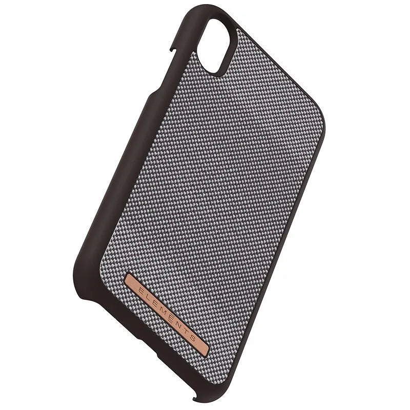 Nordic Elements Saeson Idun – dėklas, skirtas „iPhone XR“ (tamsiai rudas raštas 1)