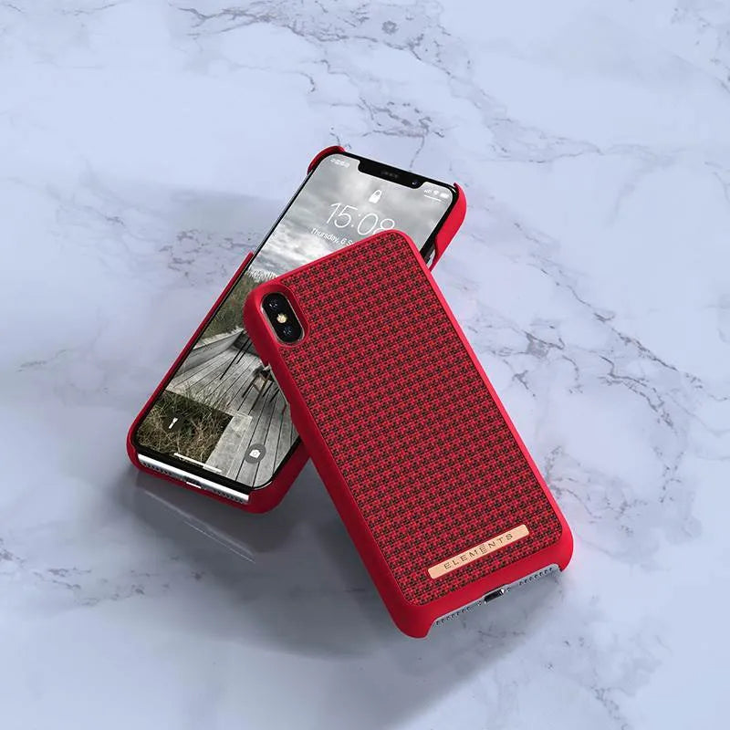 Nordic Elements Saeson Idun – dėklas, skirtas „iPhone Xs Max“ (raudonas)