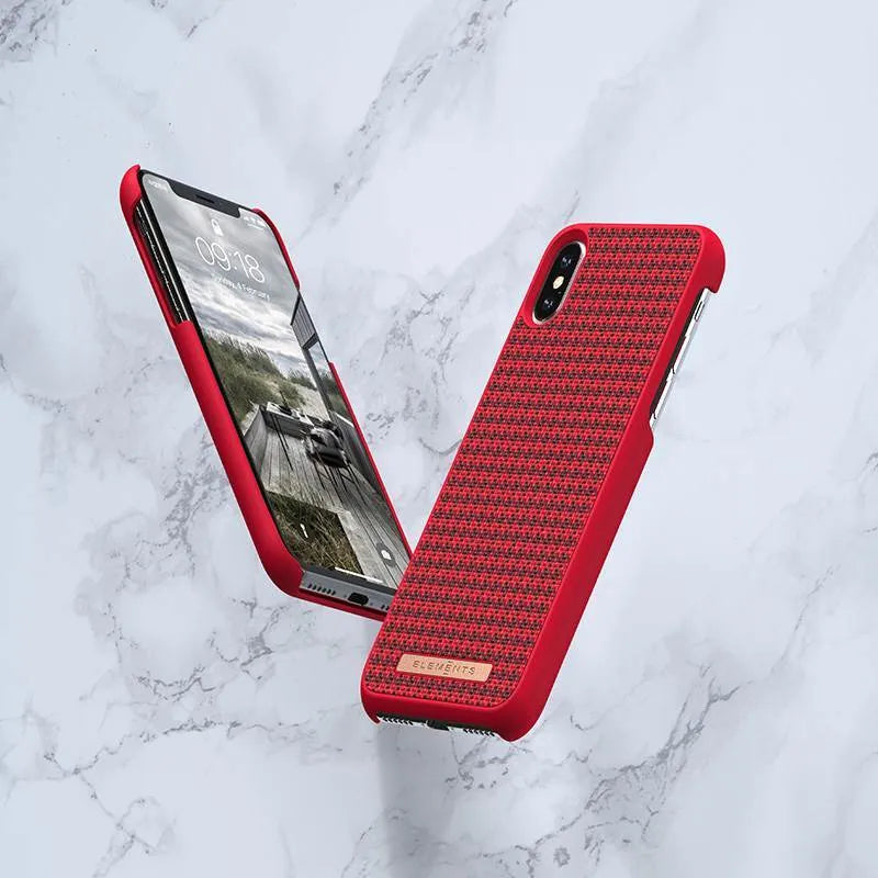 Nordic Elements Saeson Idun – dėklas, skirtas „iPhone Xs Max“ (raudonas)