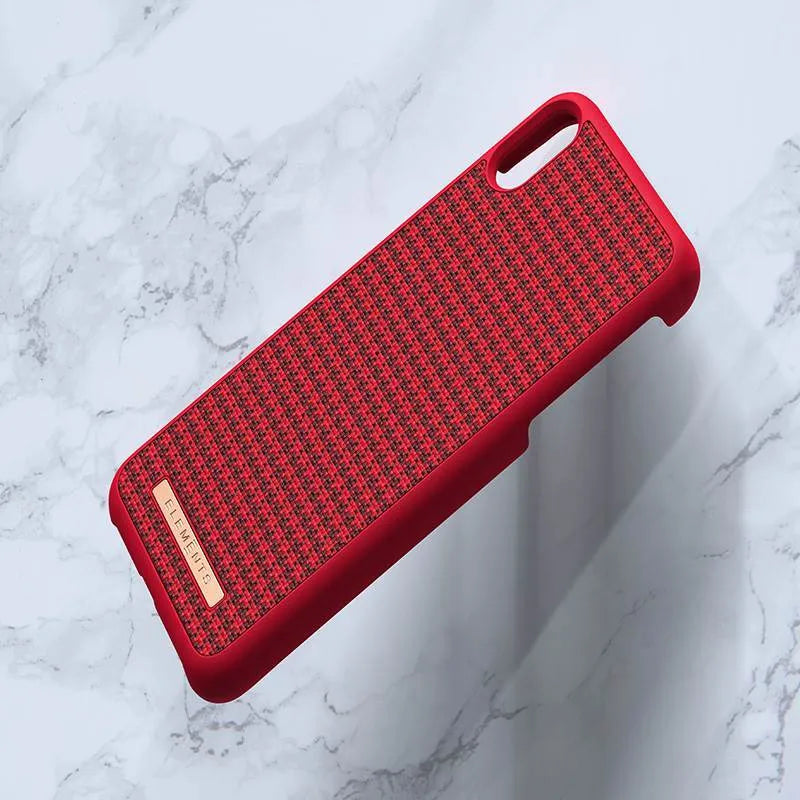 Nordic Elements Saeson Idun – dėklas, skirtas „iPhone Xs Max“ (raudonas)