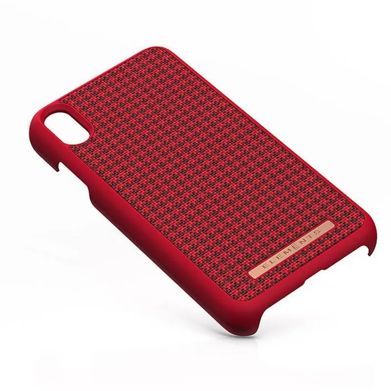 Nordic Elements Saeson Idun – dėklas, skirtas „iPhone Xs Max“ (raudonas)