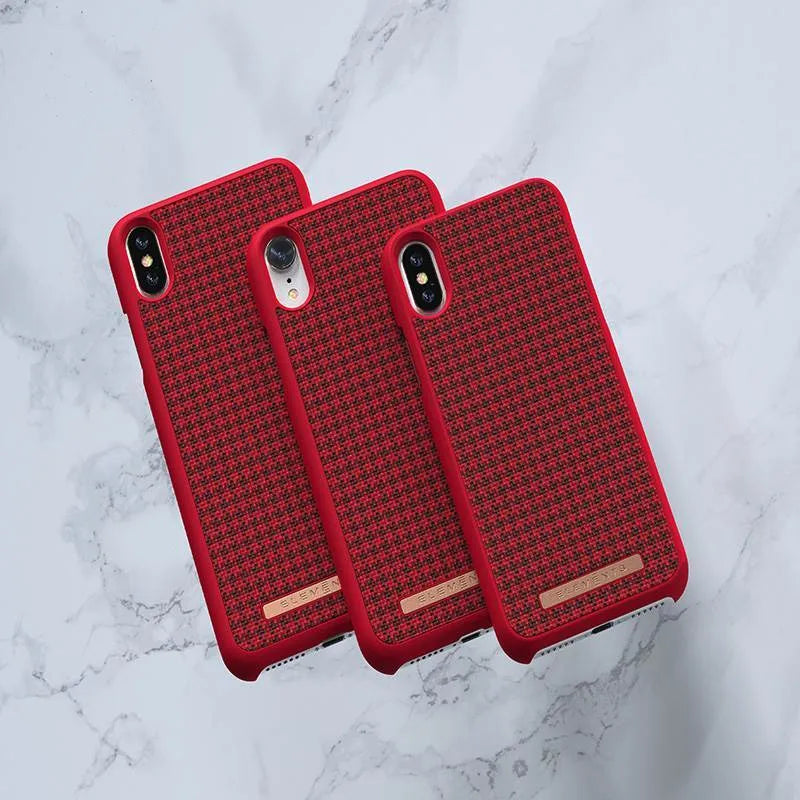 Nordic Elements Saeson Idun – dėklas, skirtas „iPhone Xs Max“ (raudonas)