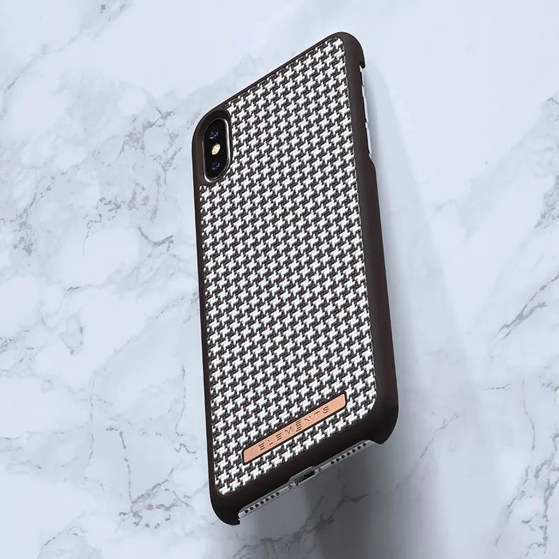 Nordic Elements Saeson Idun – Dėklas skirtas iPhone Xs Max (tamsiai rudas)