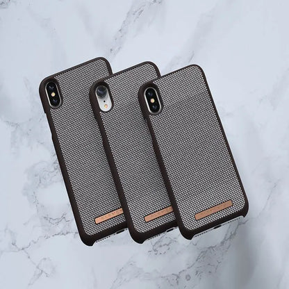 Nordic Elements Saeson Idun – Dėklas skirtas iPhone Xs Max (tamsiai rudas)