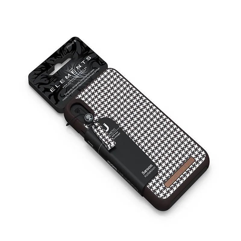 Nordic Elements Saeson Idun – Dėklas skirtas iPhone Xs Max (tamsiai rudas)