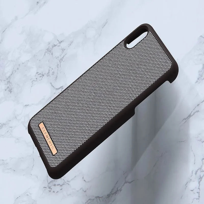 Nordic Elements Saeson Idun – Dėklas skirtas iPhone Xs Max (tamsiai rudas)