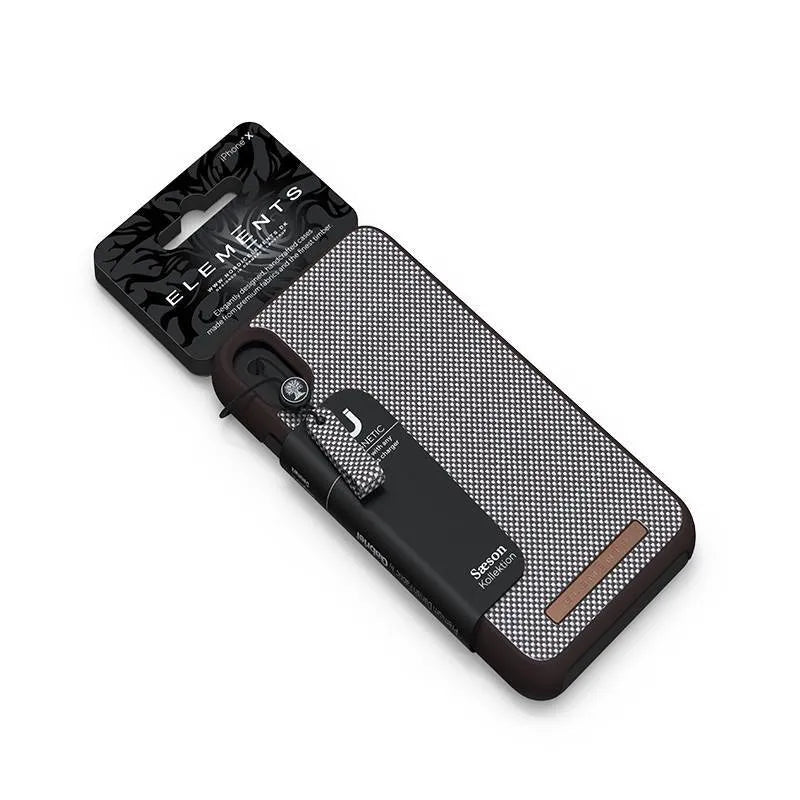 Nordic Elements Saeson Idun – Dėklas skirtas iPhone Xs Max (tamsiai rudas)