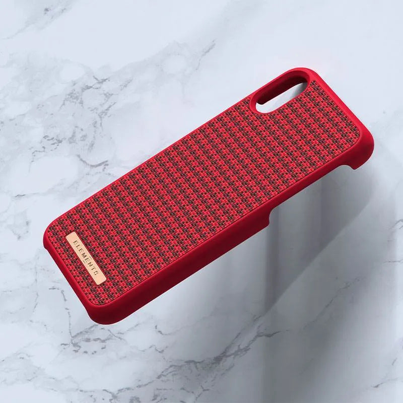Nordic Elements Saeson Idun – dėklas, skirtas „iPhone Xs“ / „X“ (raudonas)