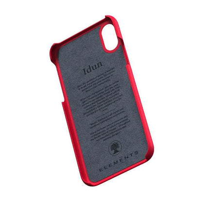 Nordic Elements Saeson Idun – dėklas, skirtas „iPhone Xs“ / „X“ (raudonas)
