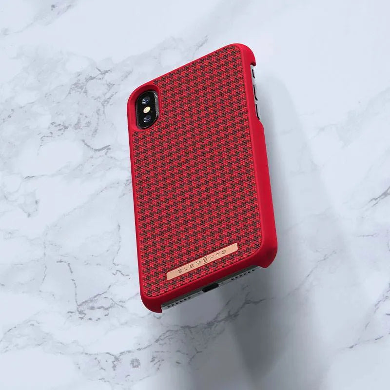 Nordic Elements Saeson Idun – dėklas, skirtas „iPhone Xs“ / „X“ (raudonas)