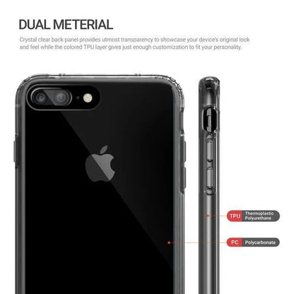 Obliq Naked Shield - dėklas skirtas iPhone 7 Plus (dūminė juoda)
