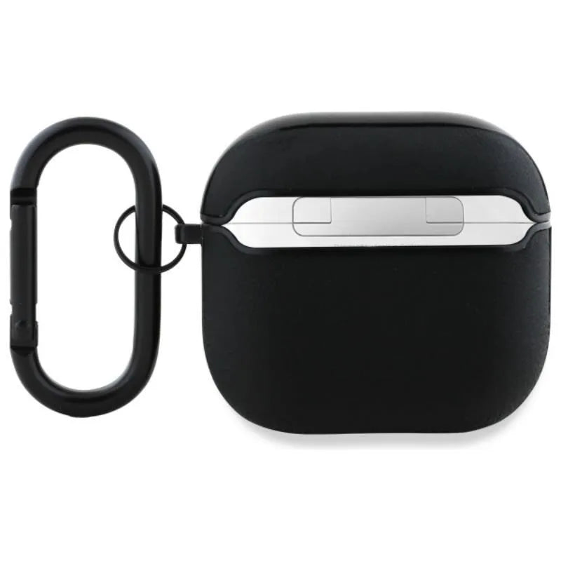 Originalus BMW odinis sidabro logotipas – dėklas, skirtas „AirPods 4“ (juodas)