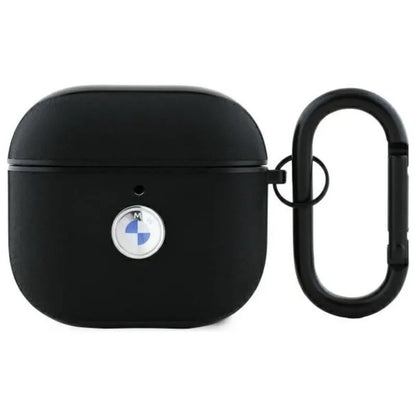 Originalus BMW odinis sidabro logotipas – dėklas, skirtas „AirPods 4“ (juodas)
