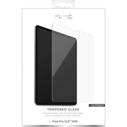 PURO Apsauginis stiklas "iPad Pro" 12,9" ekranui (2022/2021/2020/2018)