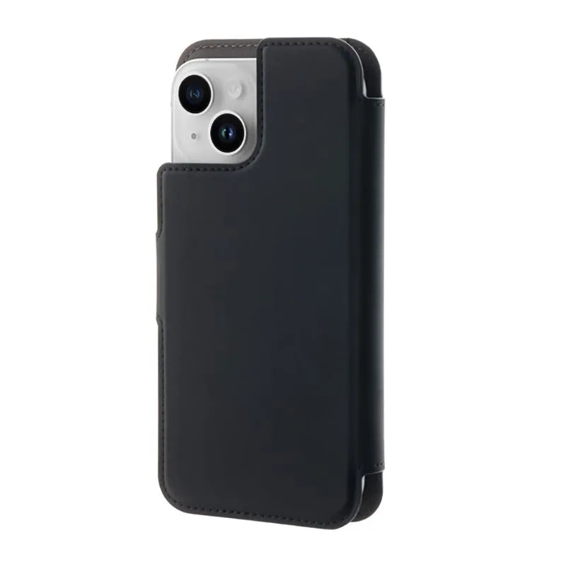 PURO Folio MagSafe dėklas - dėklas 2in1 skirtas iPhone 15 Plus / 14 Plus / 12 Pro Max (juodas)
