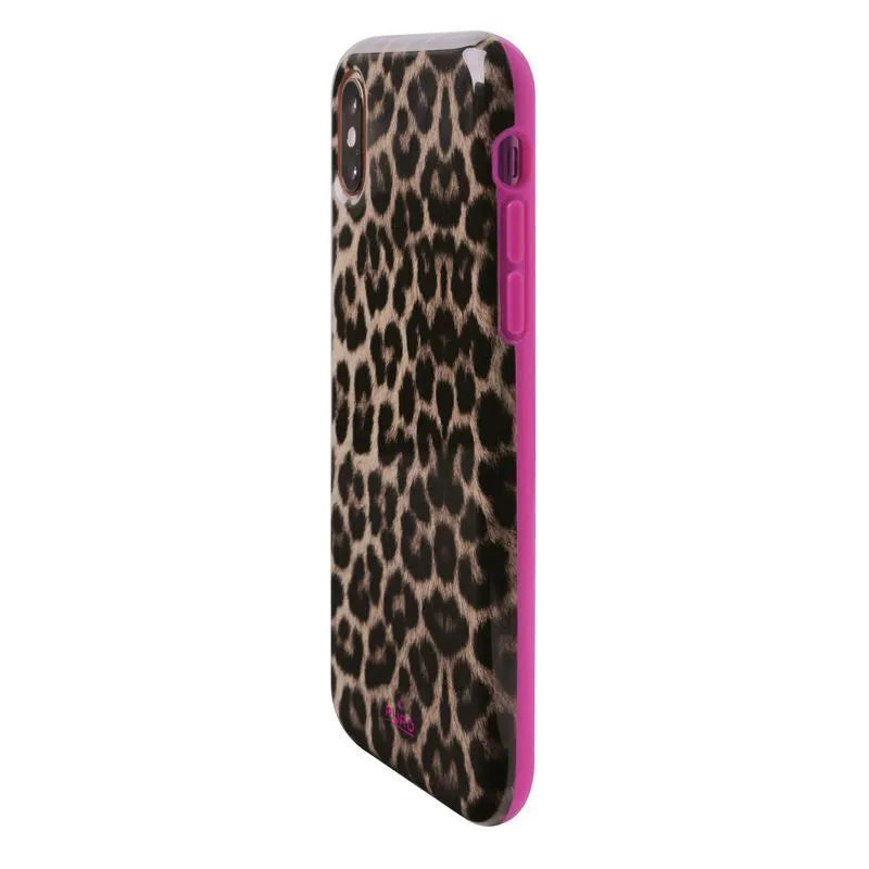 PURO Glam Leopard Cover – dėklas iPhone Xs / X (Leo 2)
