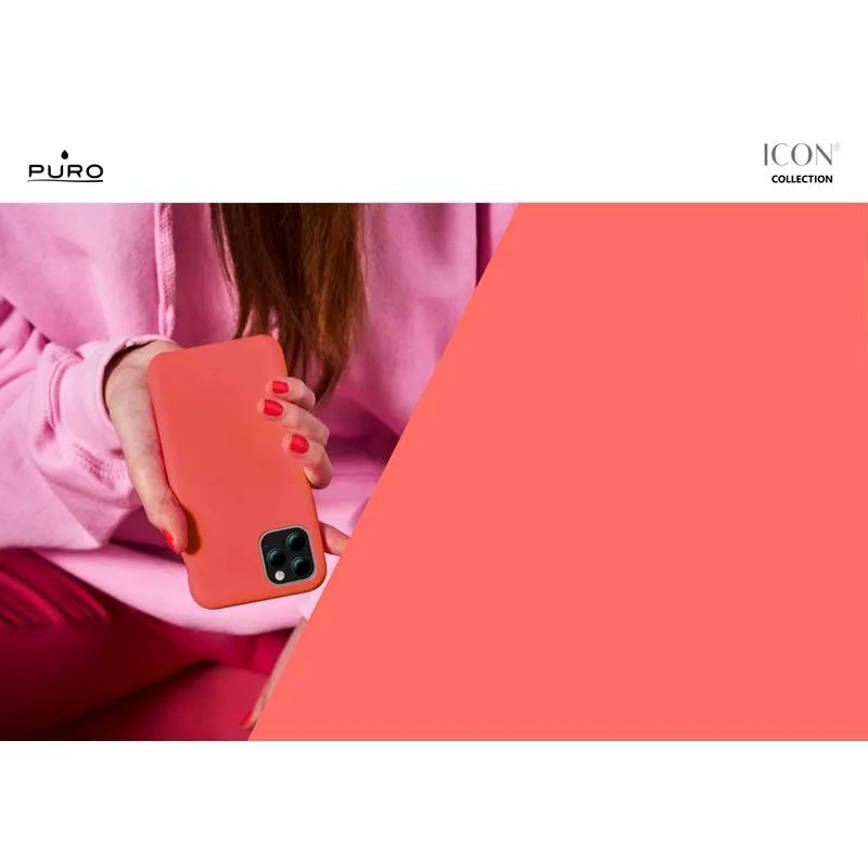 PURO ICON dėklas – dėklas, skirtas iPhone 11 Pro Max (Taupe)