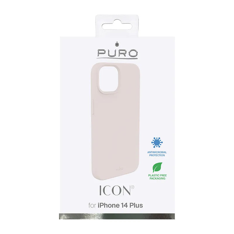 PURO ICON Dėklas – iPhone 14 Plus (rožinio smėlio)