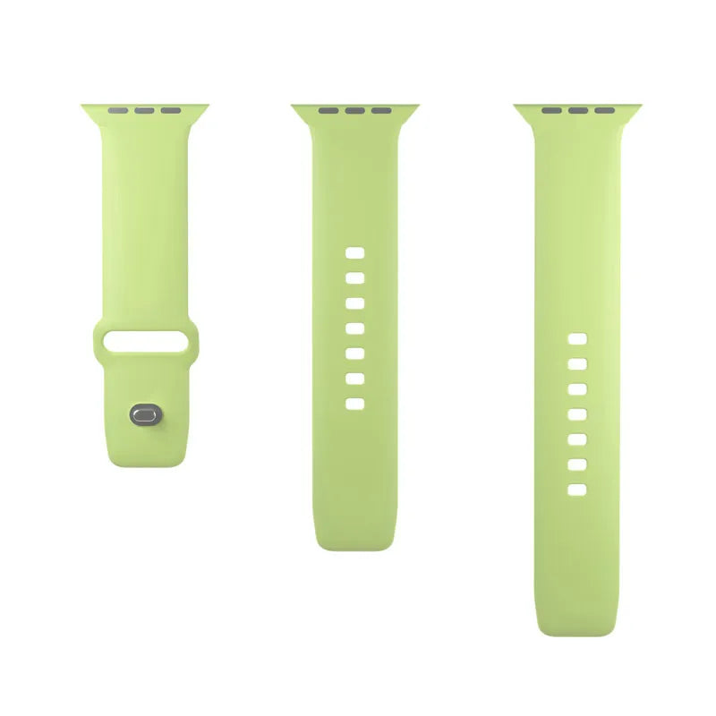 PURO ICON - Elastingas dirželis „Apple Watch“ 38/40/41/42 mm (S/M ir M/L) (Matcha Green)