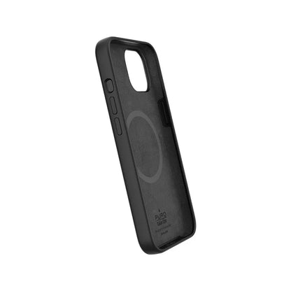 PURO ICON MAG – dėklas iPhone 14 Max su MagSafe (juodas)