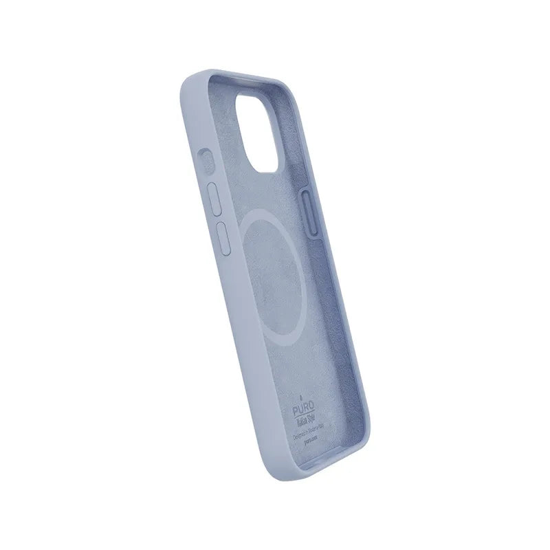 PURO ICON MAG – Dėklas, skirtas iPhone 14 Max, suderinamas su MagSafe (Sierra mėlyna)