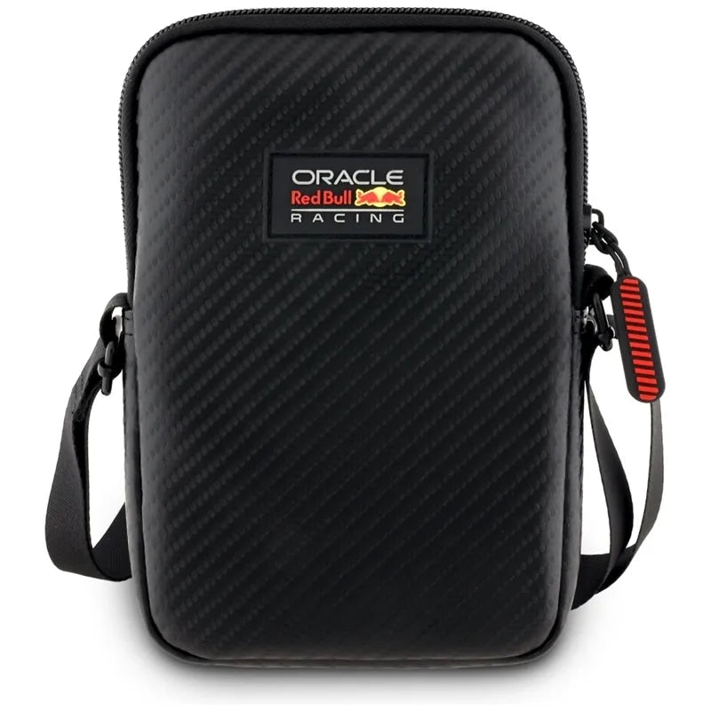 Red Bull Carbon Patch – skersinis telefono krepšys (juodas)